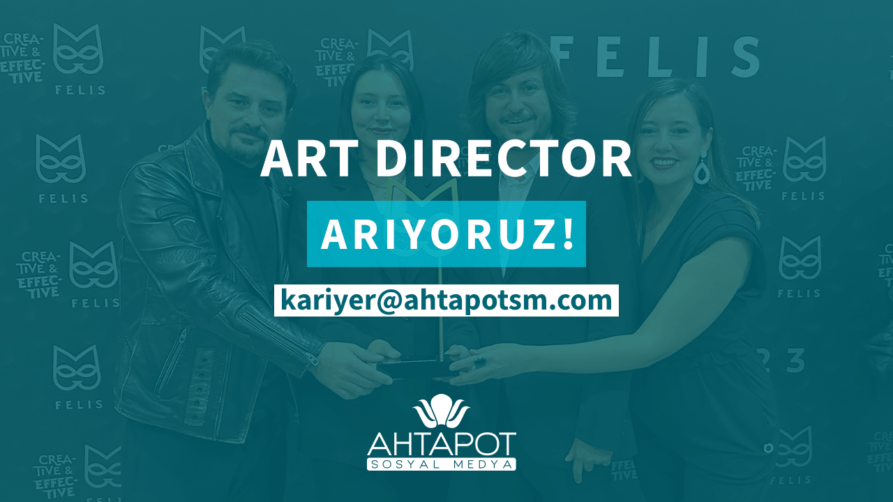 Ahtapot Sosyal Medya, Ekibe Yeni Bir Enerji Katacak Art Director Arıyor!