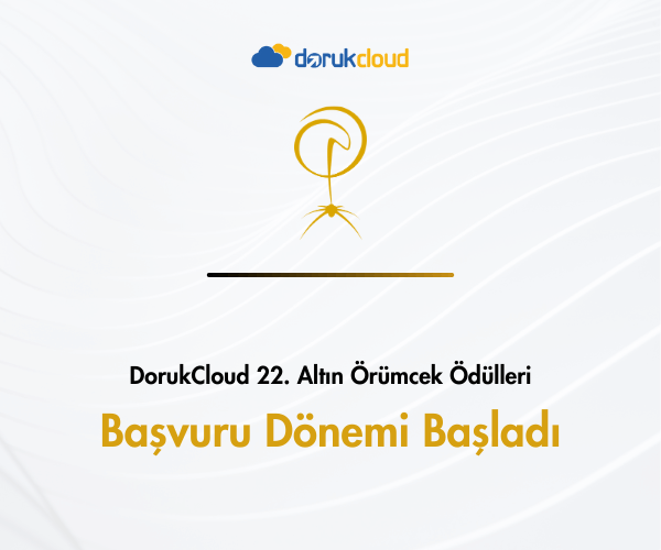 DorukCloud 22. Altın Örümcek Ödülleri Başladı!