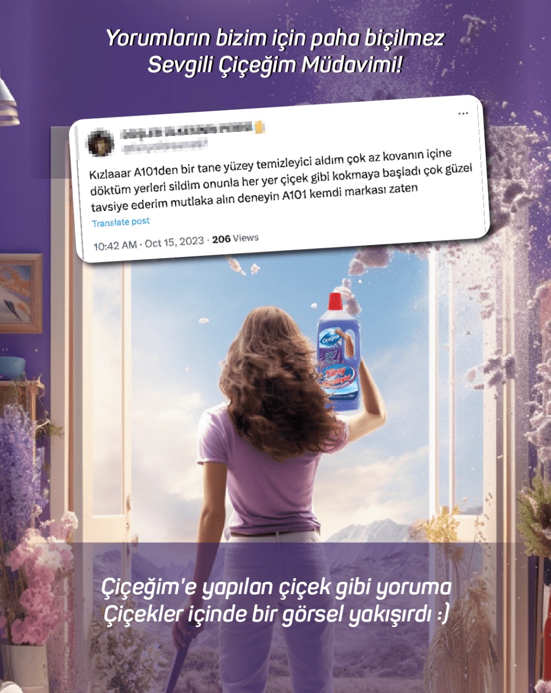 A101’in Müdavim Yorumları Yapay Zeka ile Görselleştirildi