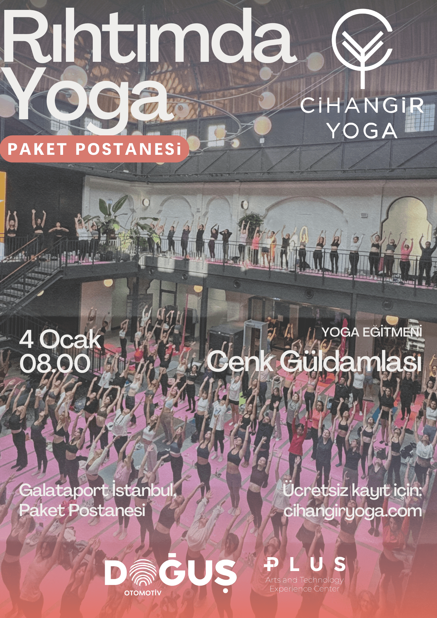 GALATAPORT İSTANBUL’DA “RIHTIMDA YOGA” KIŞ SEZONUNDA DA DEVAM EDİYOR