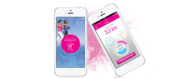 Avon’dan Meme Kanserine Karşı Mobil Uygulama: Pembe Hareket