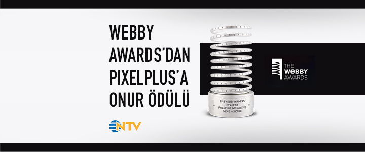The Webby Awards’dan Pixelplus’a Onur Ödülü