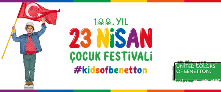 Benetton Çocukları Bu Yıl 23 Nisan'ı Tüm Renkleriyle Evde Kutladı!