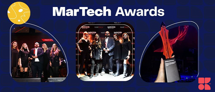 Katıldığı Sektörel Kategoride MarTech Ödülünün Sahibi Kroppa Oldu!