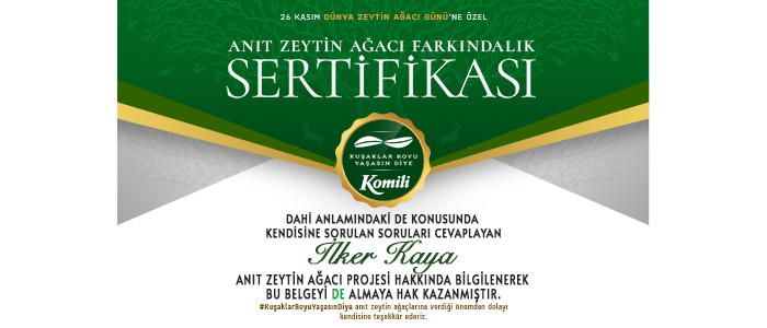 “Dahi Anlamındaki De”ye Komili De Dahil Oldu!