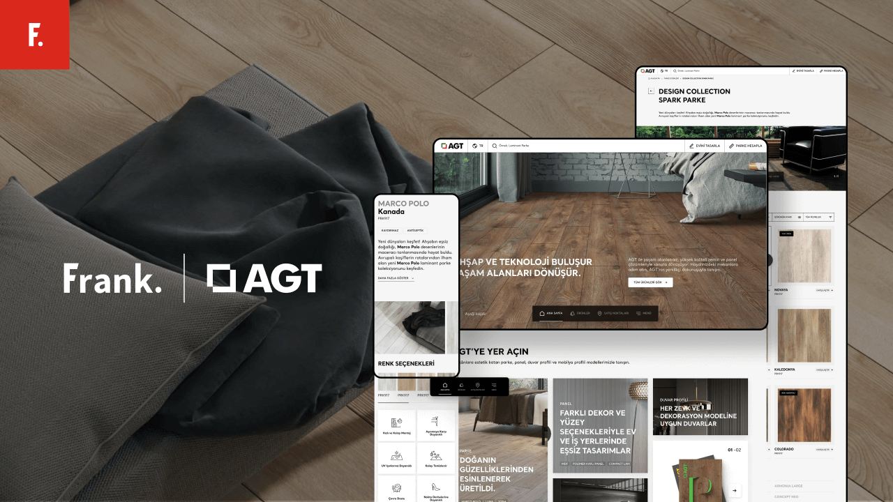 AGT, Web Sitesini Frank. ile Yeniledi