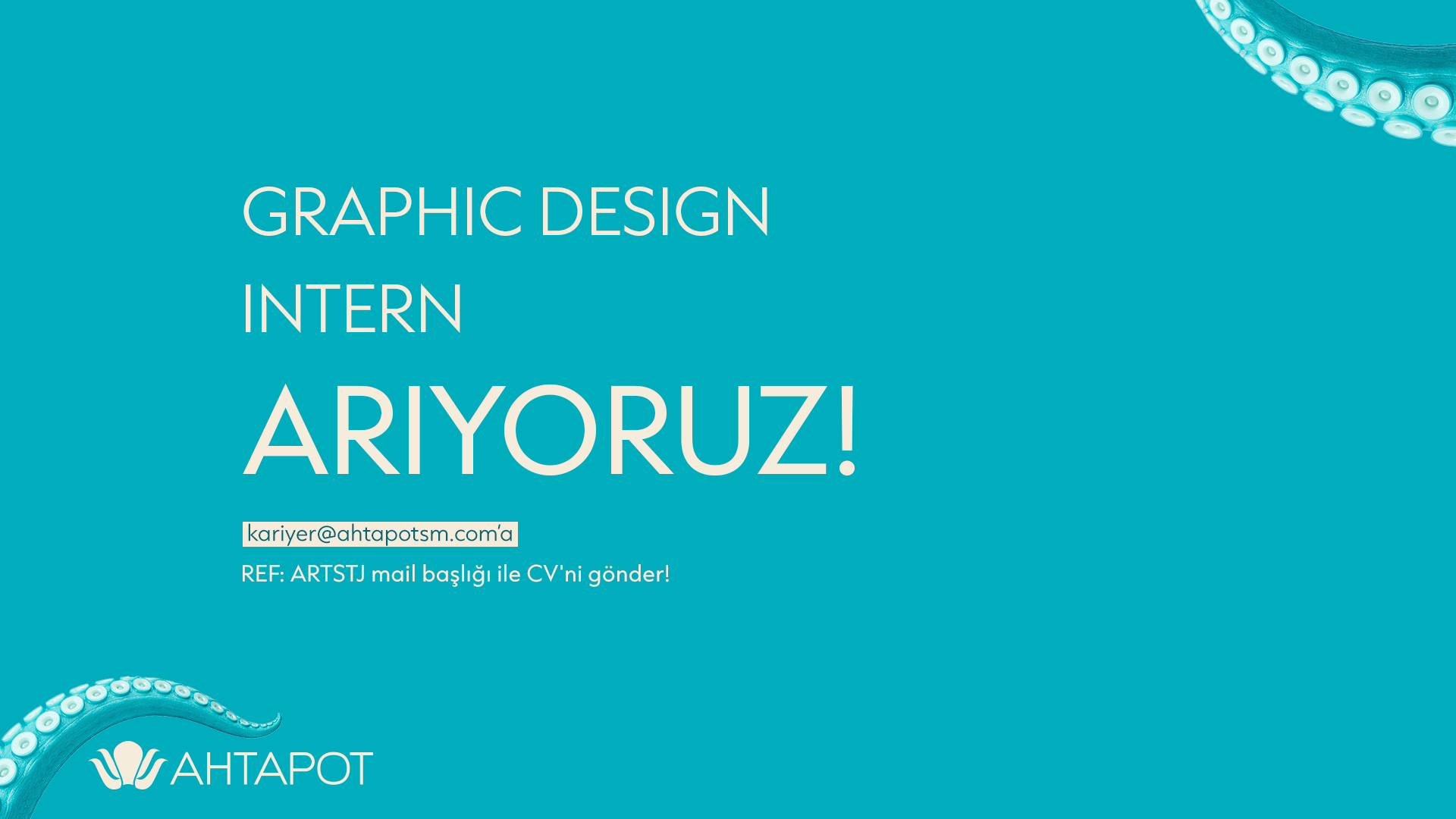 Graphic Design Intern Arıyoruz