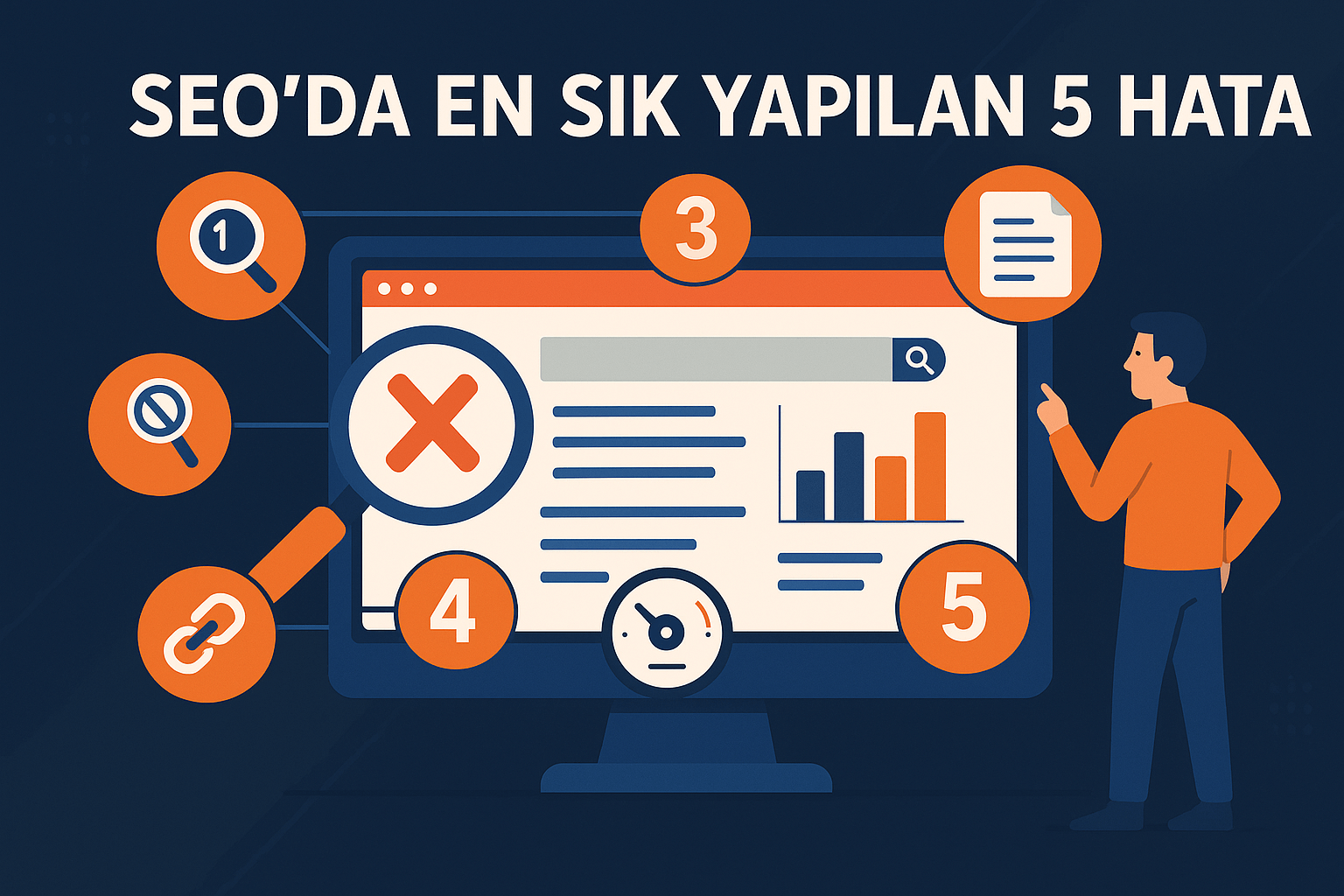  SEO’da En Sık Yapılan 5 Hata