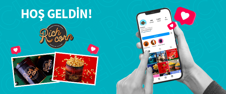 POPCORN’UN YENİ MUCİDİ RICHCORN’UN TERCİHİ AHTAPOT SOSYAL MEDYA OLDU!