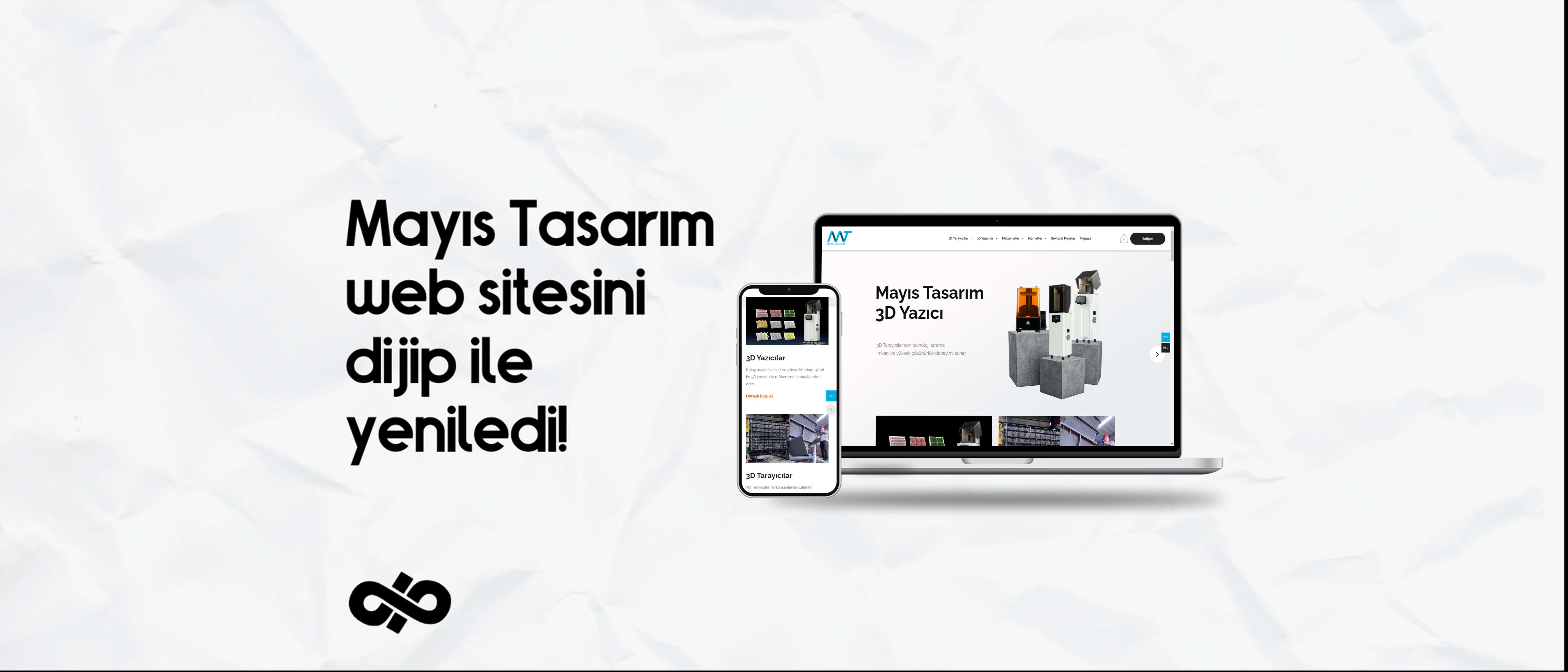 Mayıs Tasarım Web Sitesini Dijip ile Yeniledi!