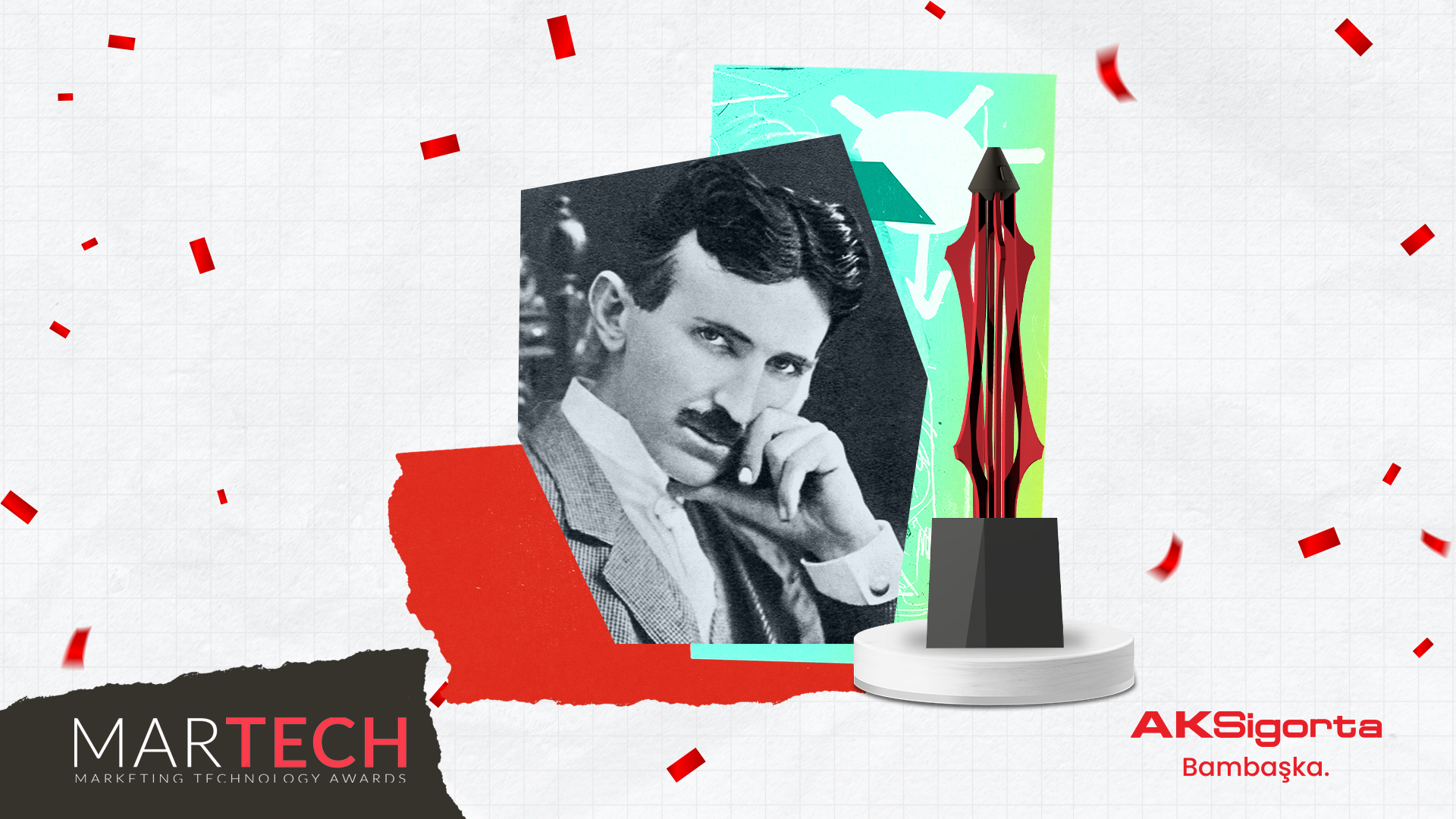 Nikola Tesla ile e-kasko Konuşan Aksigorta’ya Martech Awards’tan Ödül