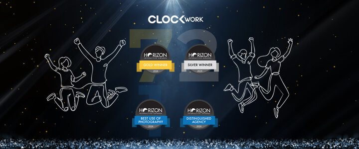 CLOCKWORK, HORIZON INTERACTIVE AWARDS'tan 11 ÖDÜLLE DÖNDÜ!