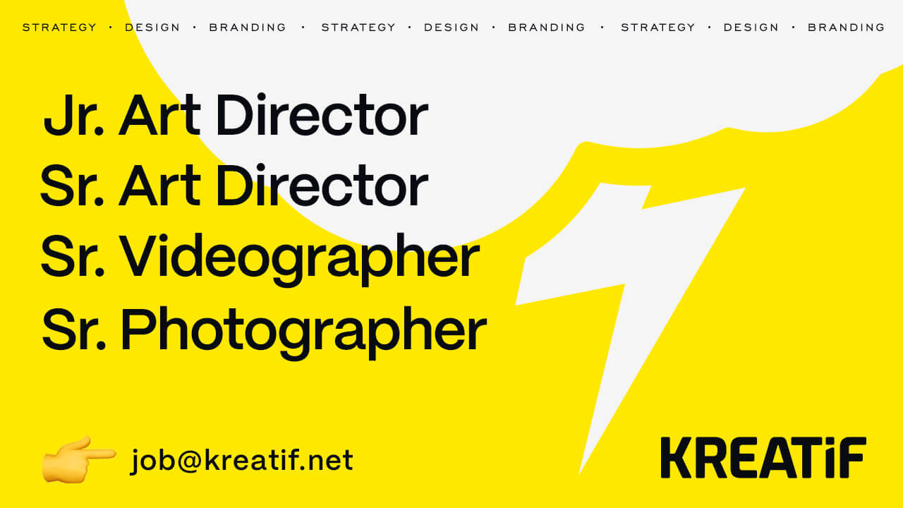 Kreatif Yeni Nesil İletişim Ajansı Sr. Art Director, Jr. Art Director, Sr. Videographer, Sr. Photographer Arıyor