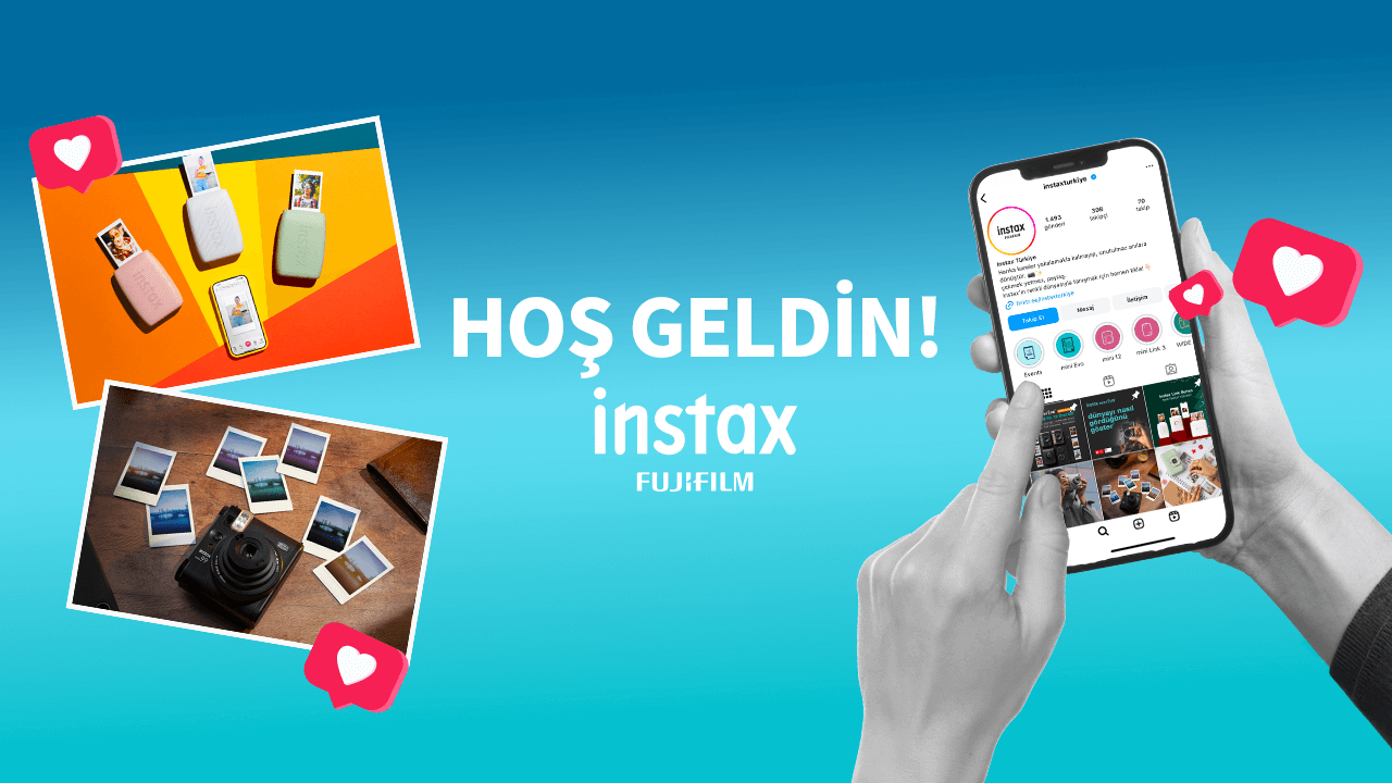 instax™, Ahtapot Sosyal Medya’ya Yeniden Hoş Geldi!