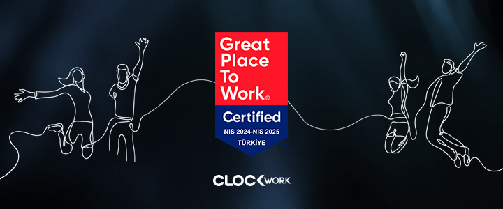 CLOCKWORK, Great Place To Work® Sertifikası Kazandı!