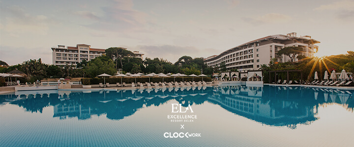 Ela Excellence Resort Web sitesinde Clockwork İmzası! 