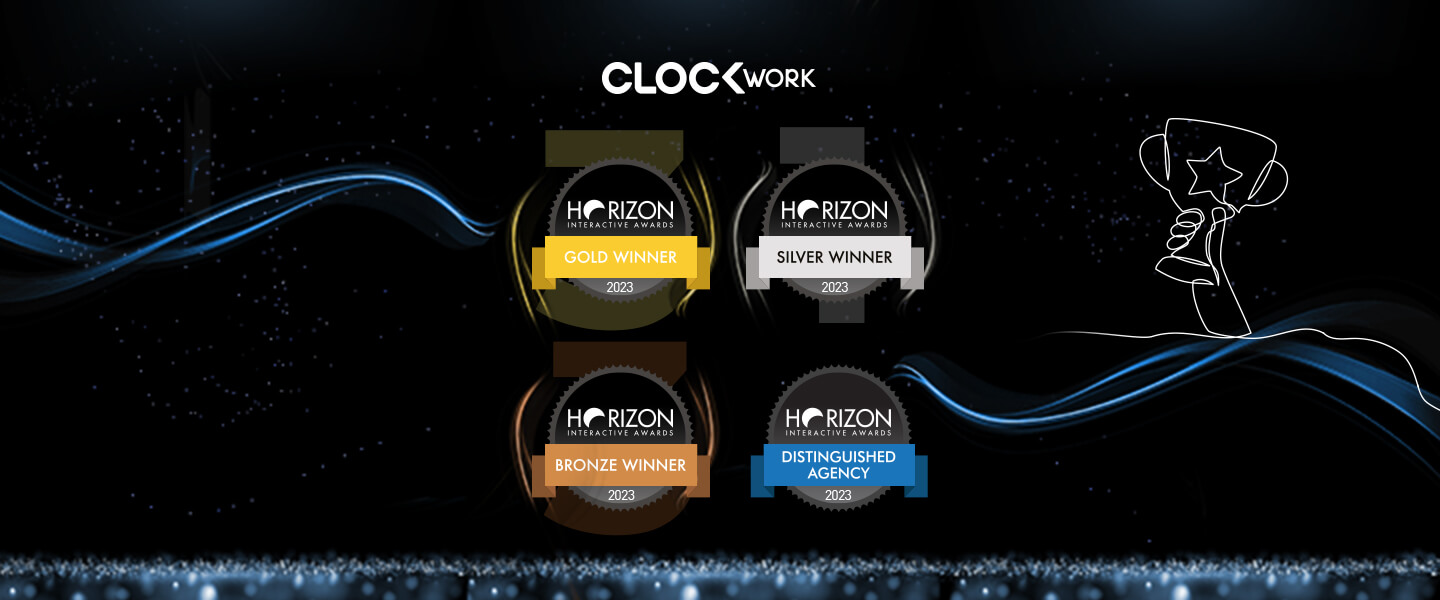 CLOCKWORK, HORIZON INTERACTIVE AWARDS’ta ÖDÜLLERİ TOPLADI!