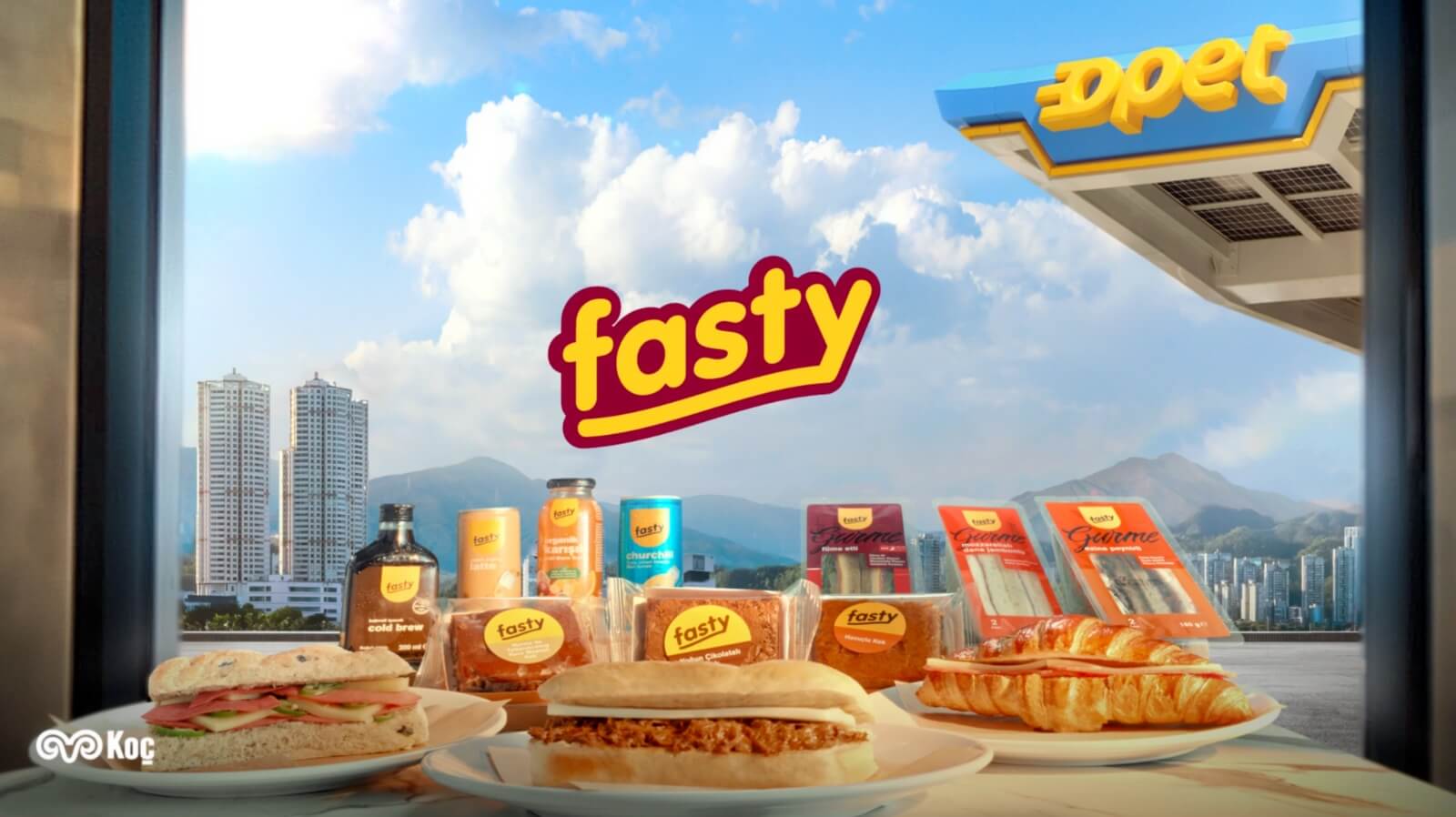 OPET’in Yeni Yiyecek ve İçecek Markası Fasty’nin Reklam Filmi Yayında