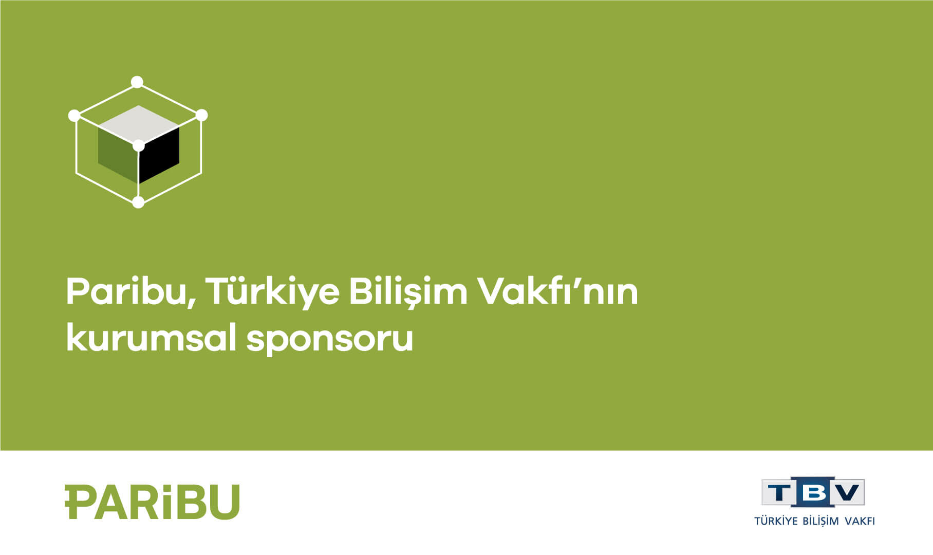 Paribu, 30’uncu Yılını Kutlayan Türkiye Bilişim Vakfı’nın Kurumsal Sponsoru Oldu