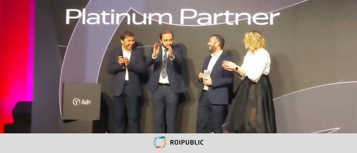 ROIPUBLIC Yandex Ads Agency 2023 Kapsamında "Platinum Partner” Ödülünün Sahibi Oldu!