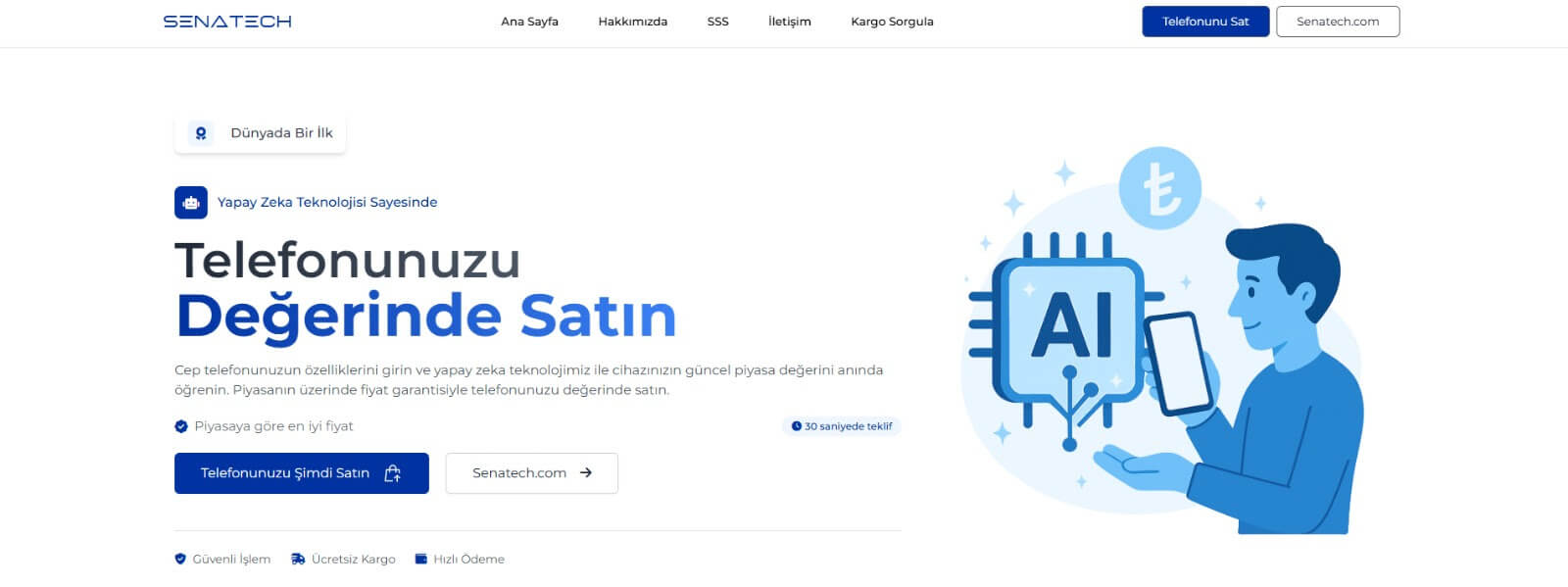 Senatech, Yapay Zeka Destekli Telefon Değerleme Platformunu Canlıya Aldı